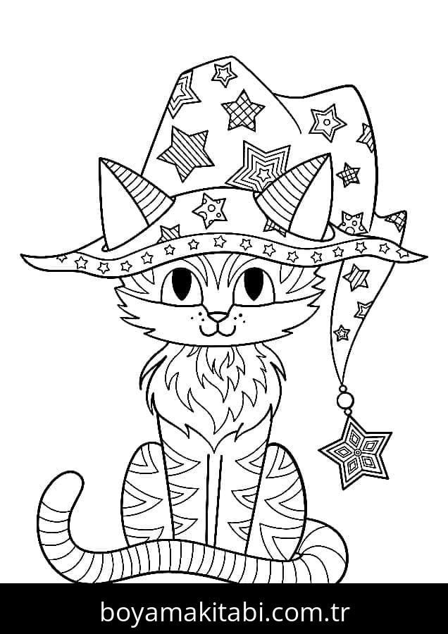 Cadılar Bayramı Kedisi