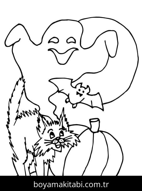 Cadılar Bayramı Kedisi