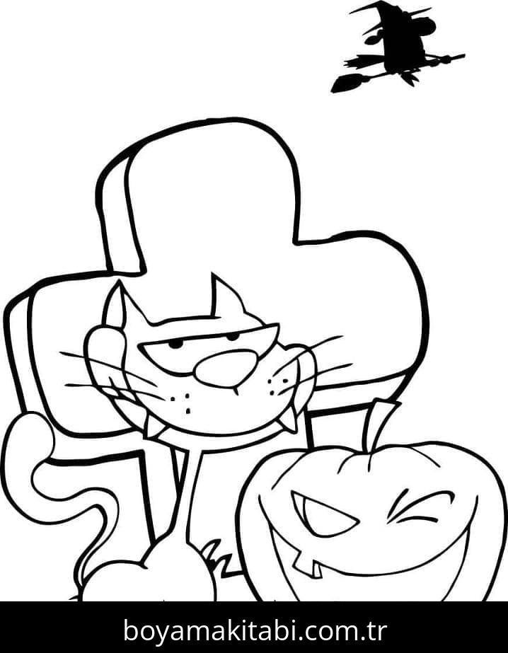 Cadılar Bayramı Kedisi