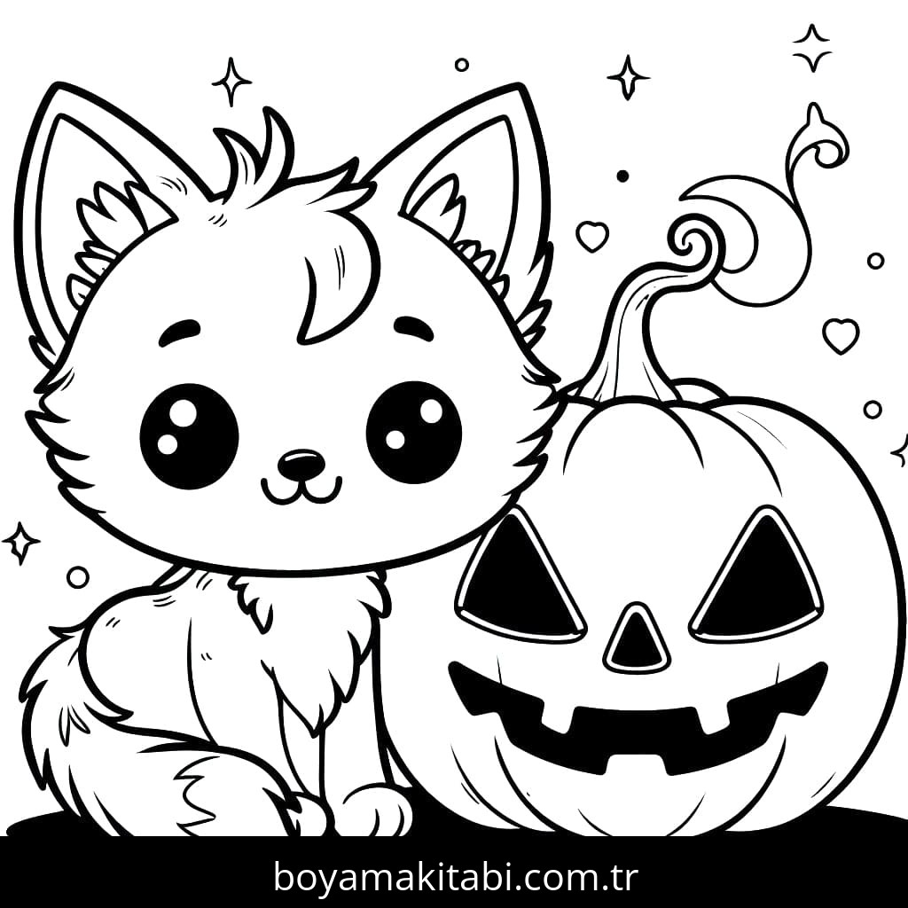 Cadılar Bayramı Kedisi