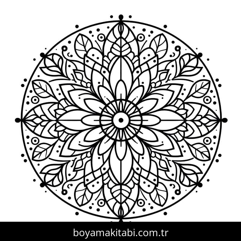 Çiçek Mandala