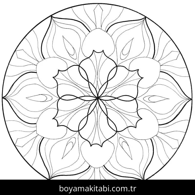 Çiçek Mandala