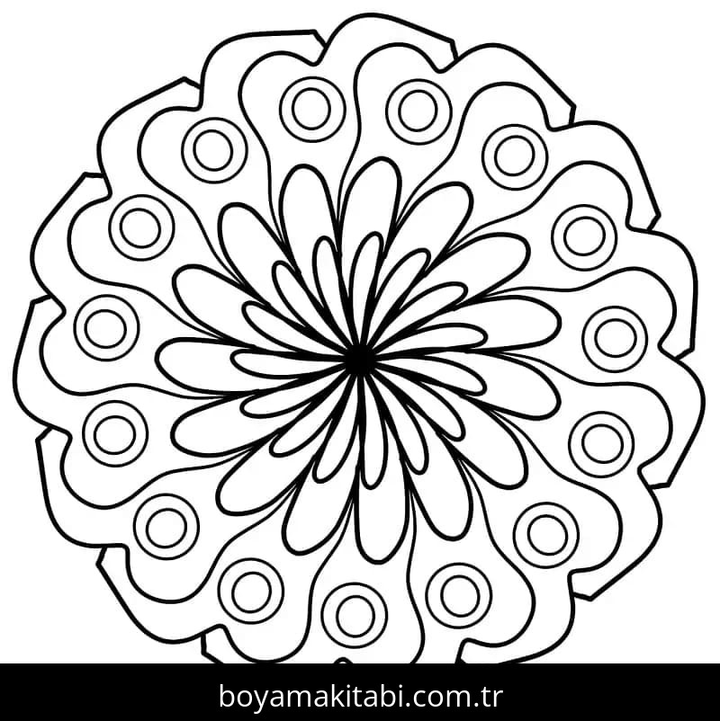 Çiçek Mandala