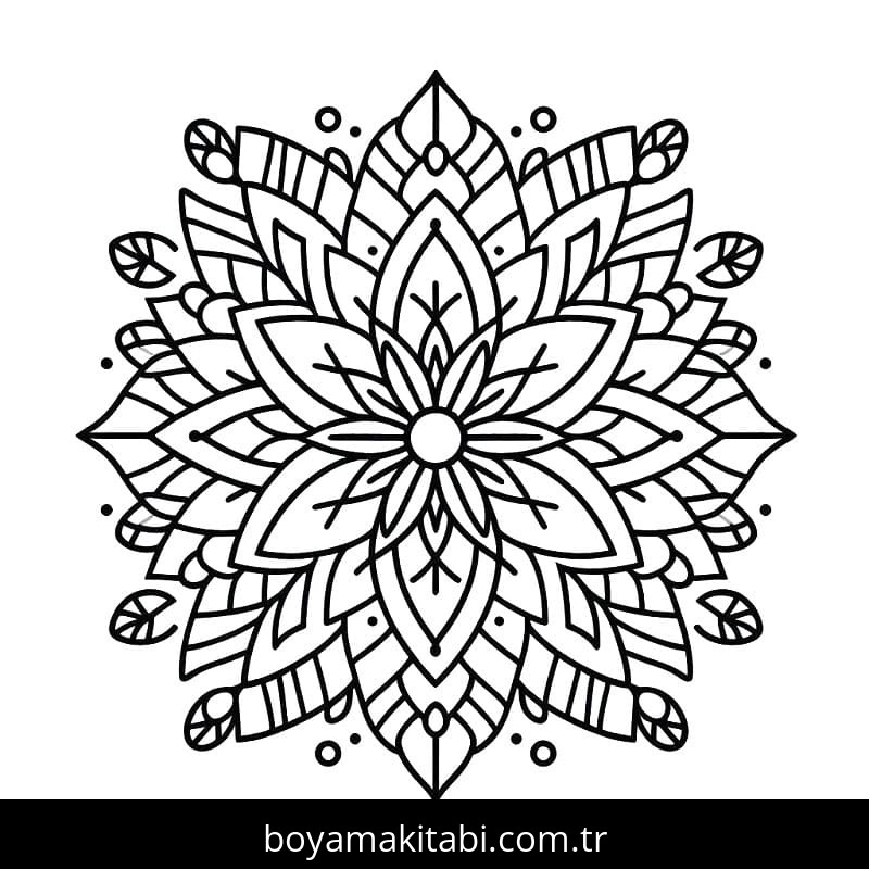 Çiçek Mandala