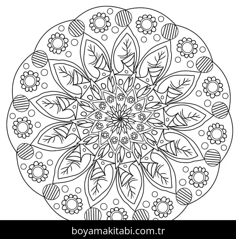 Çiçek Mandala