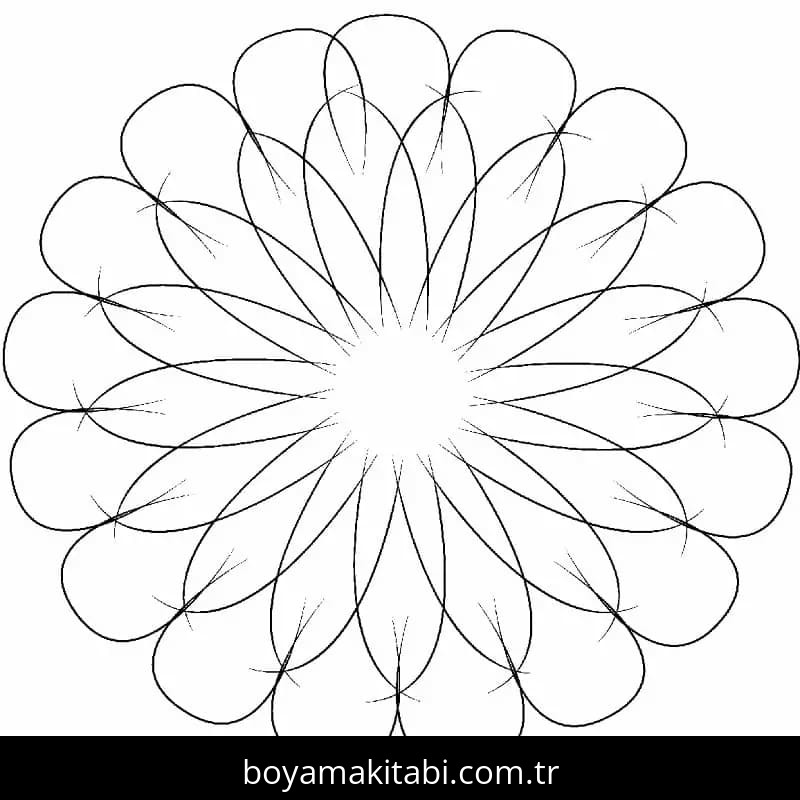 Çiçek Mandala