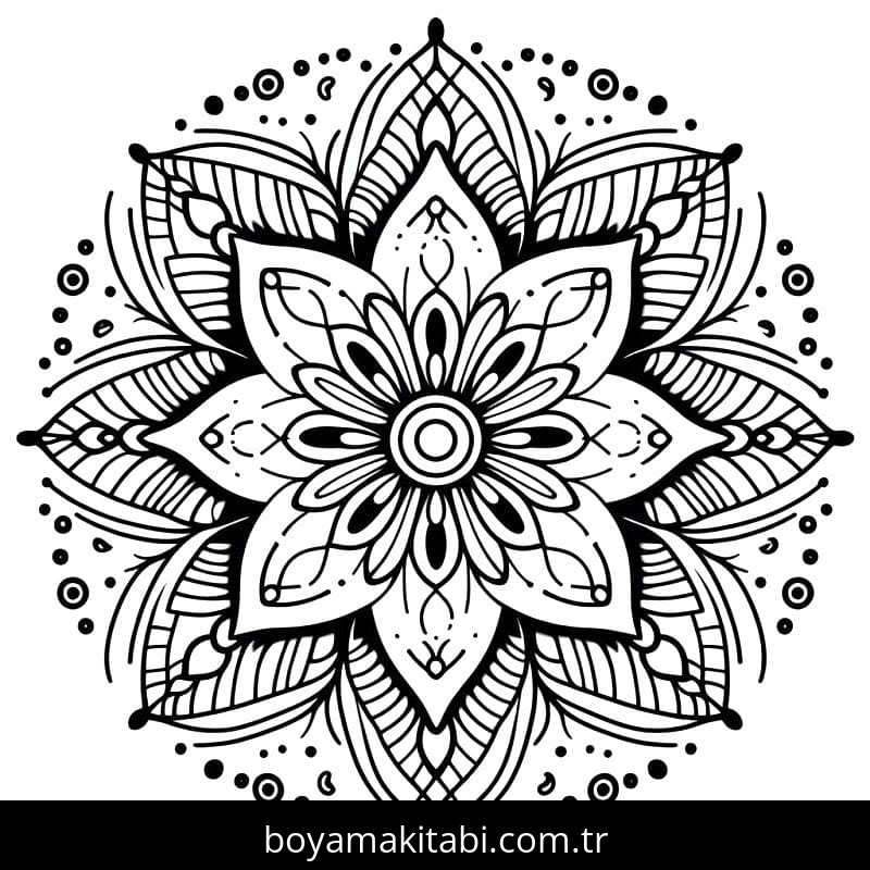 Çiçek Mandala