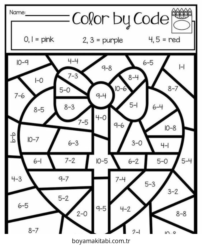 Çıkarma Yöntemiyle Renklendirme