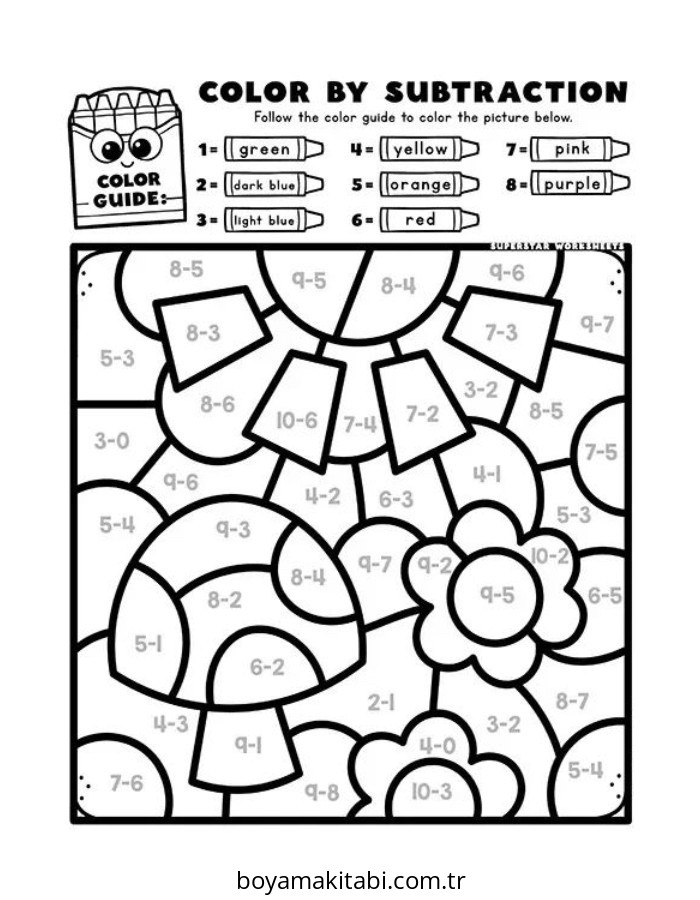 Çıkarma Yöntemiyle Renklendirme