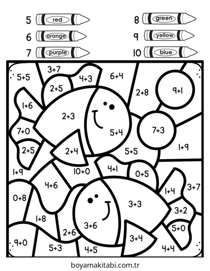 Çıkarma Yöntemiyle Renklendirme