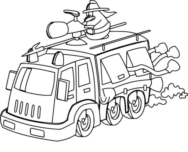 İtfaiye Kamyonu