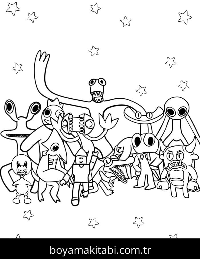 Gökkuşağı Arkadaşları (Rainbow Friends)