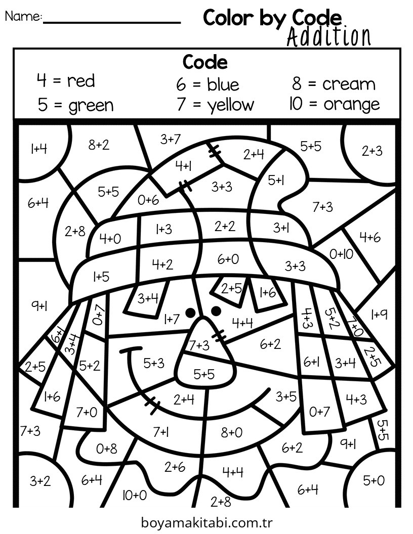 Sayıları Renklendir