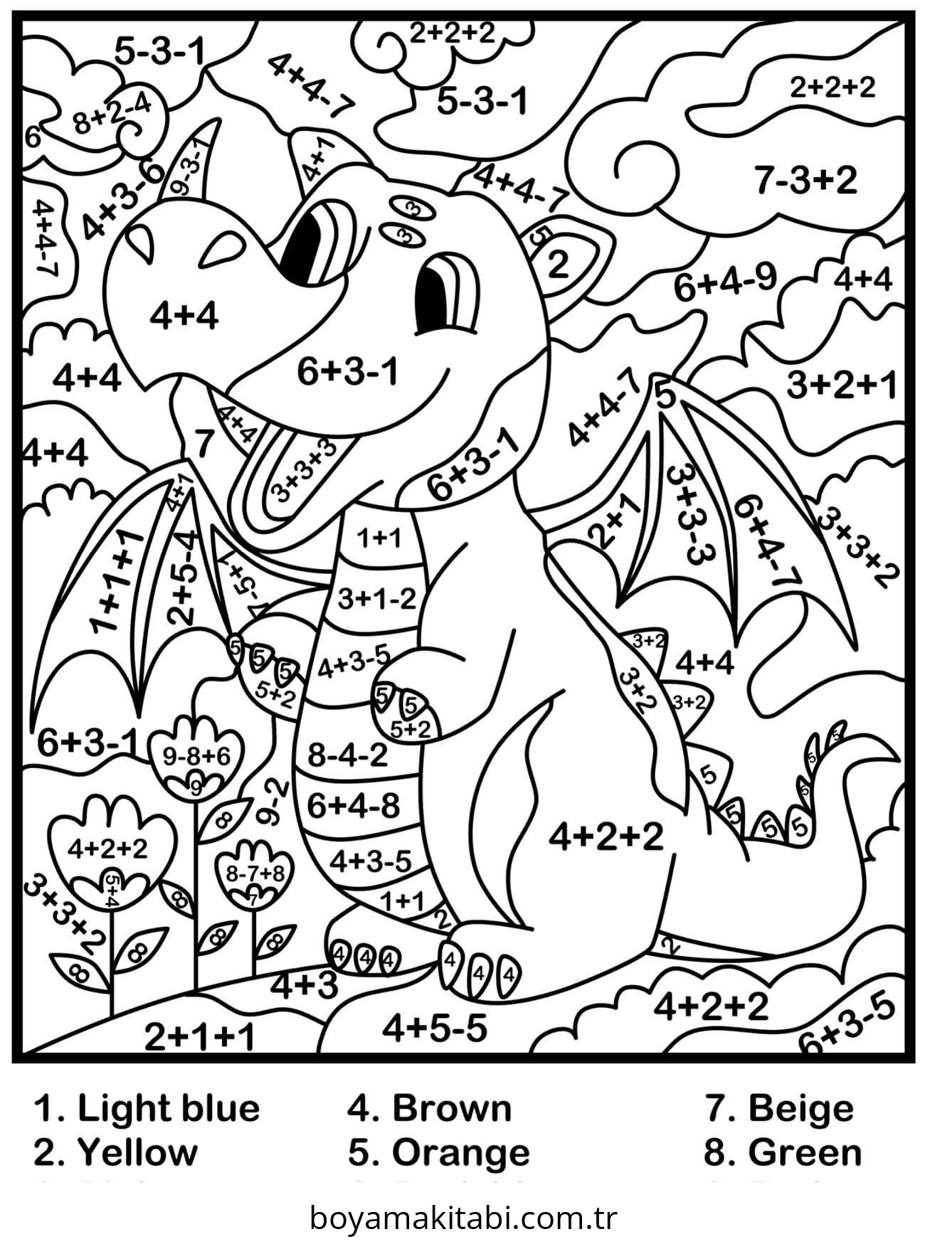 Sayıları Renklendir