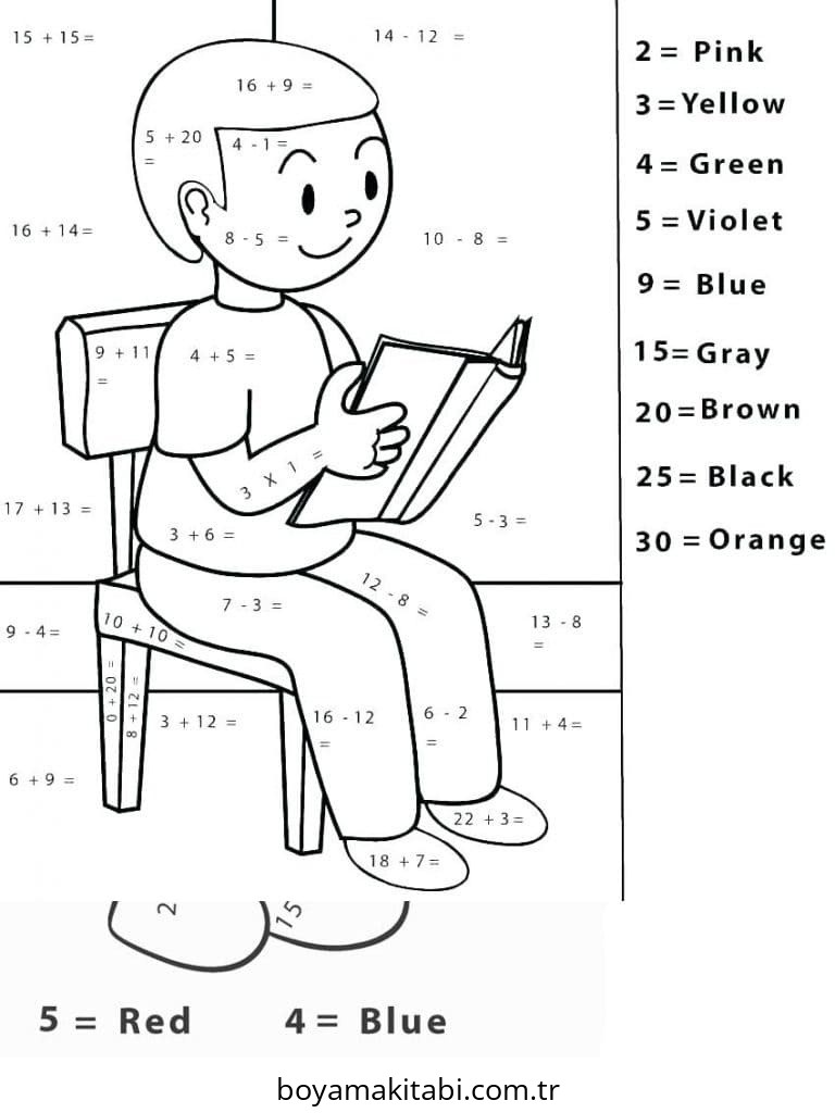 Sayıları Renklendir