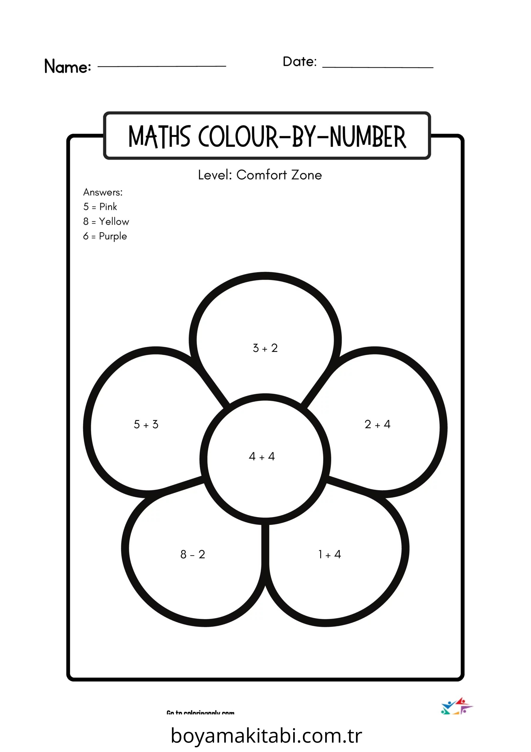 Sayıları Renklendir