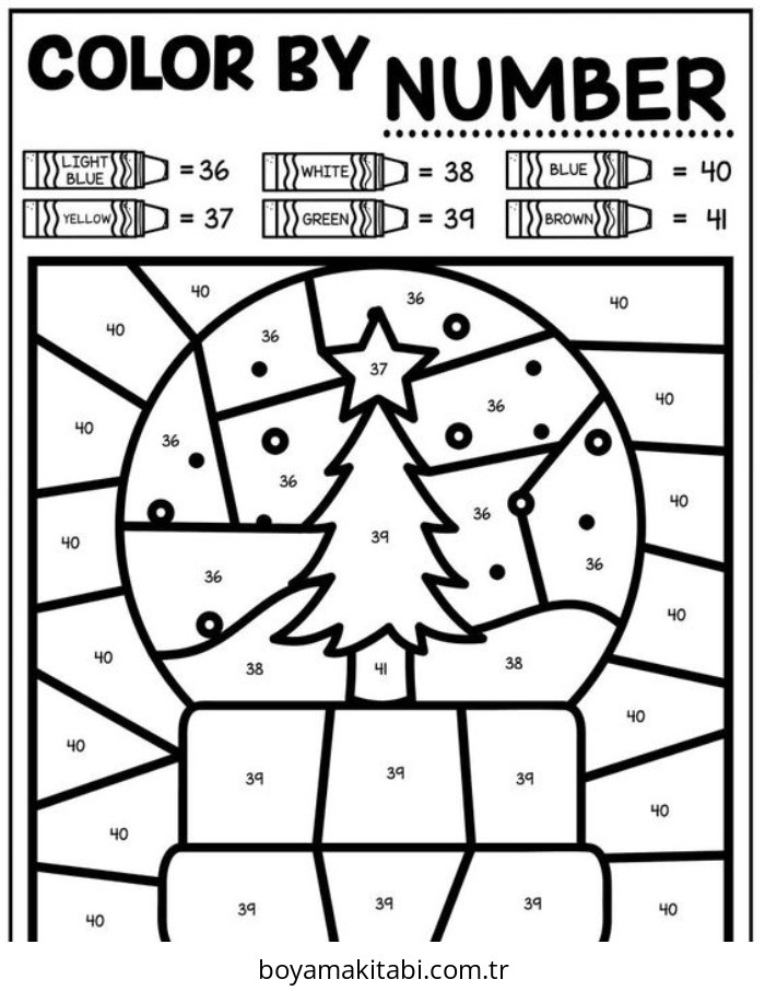 Sayıları Renklendir