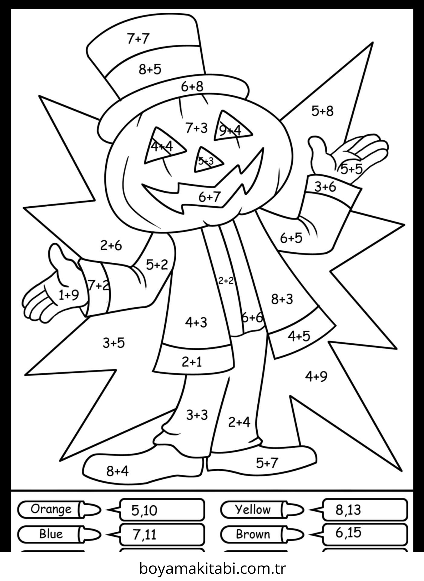 Sayıları Renklendir