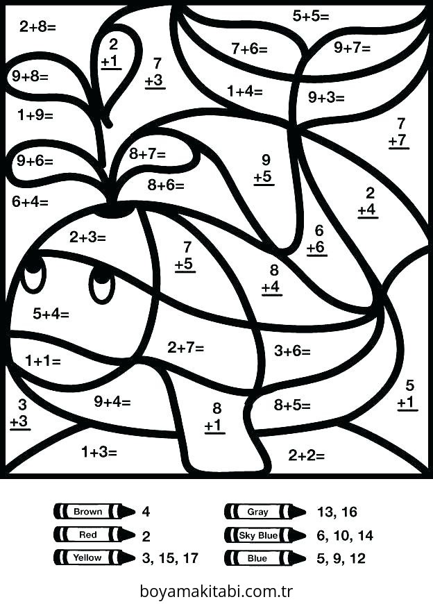 Sayıları Renklendir