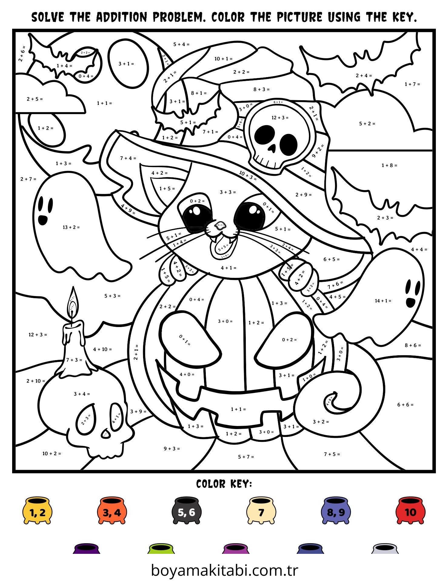 Sayıları Renklendir