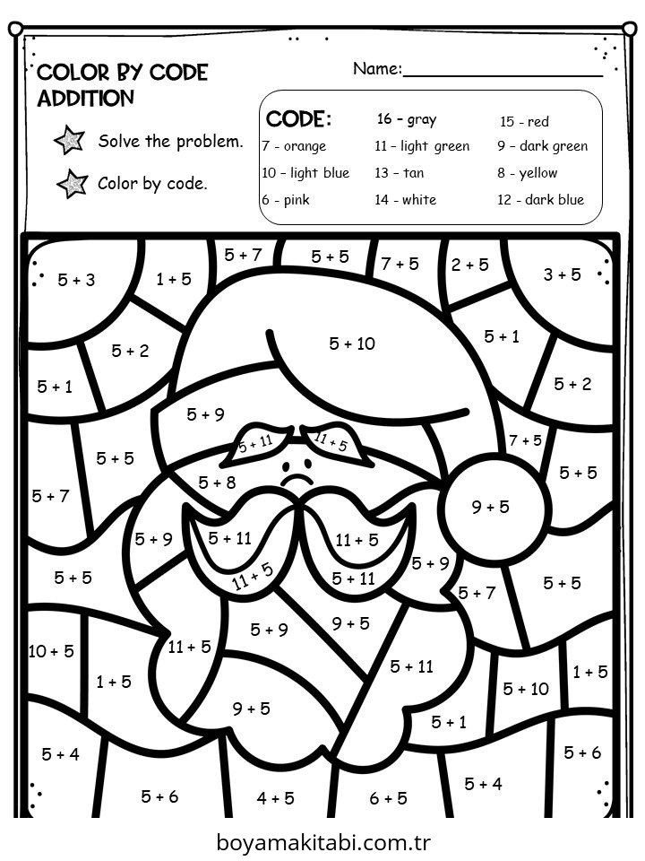 Sayıları Renklendir