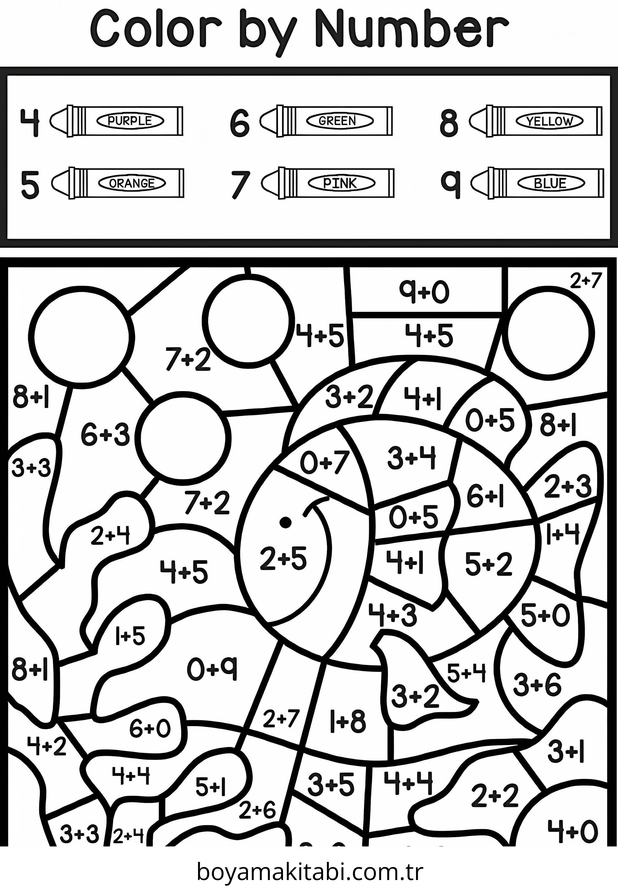 Toplama Yöntemiyle Renklendirme