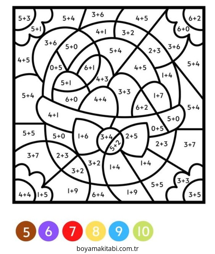 Toplama Yöntemiyle Renklendirme