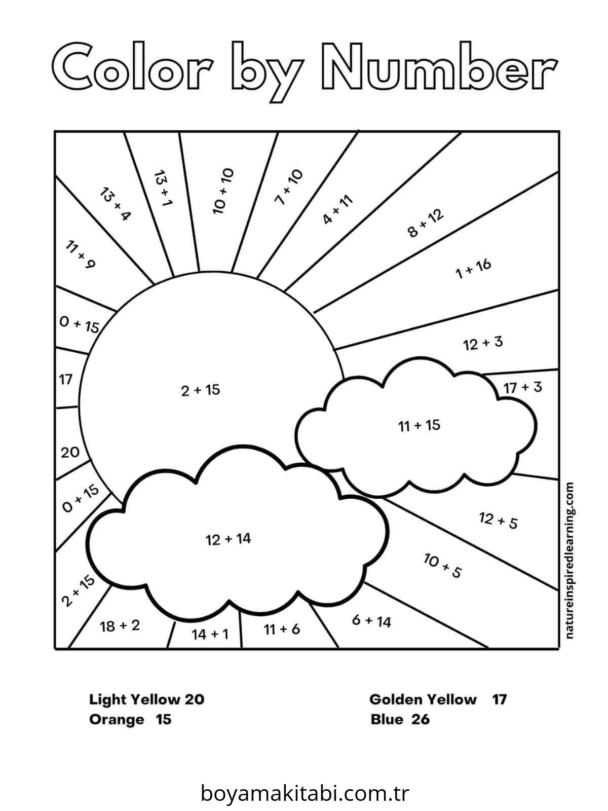 Toplama Yöntemiyle Renklendirme