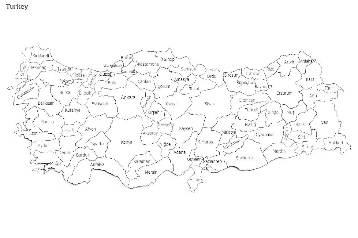 Türkiye Haritası